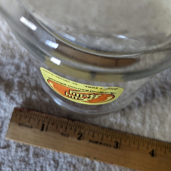Jelly Belly jelly beans glass storage jar local Michigan candy store - Picture 6 of 6